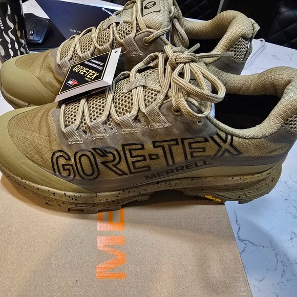Merrell Moab Speed Gore-Tex GTX SE Mens Size 9 J003995 COYOTE BROWN NEW - Picture 1 of 9